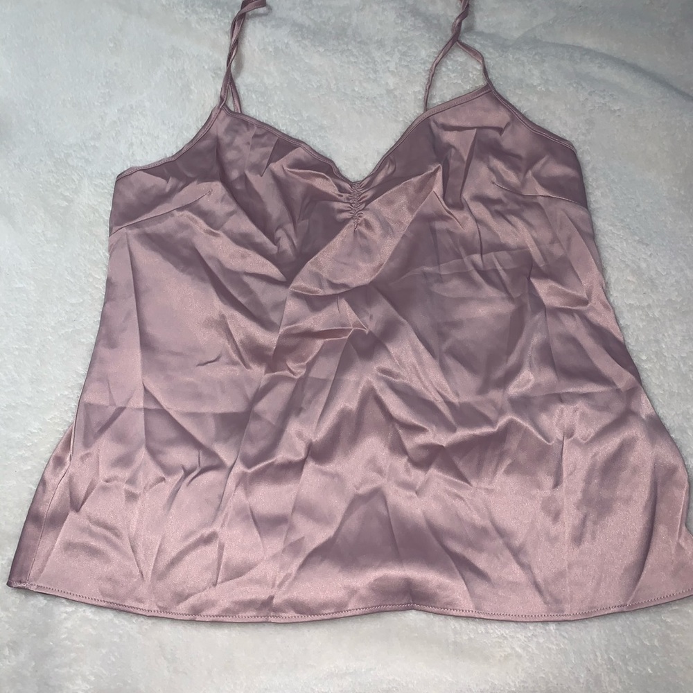 Victoria’s Secret silky / satin pajama top pink